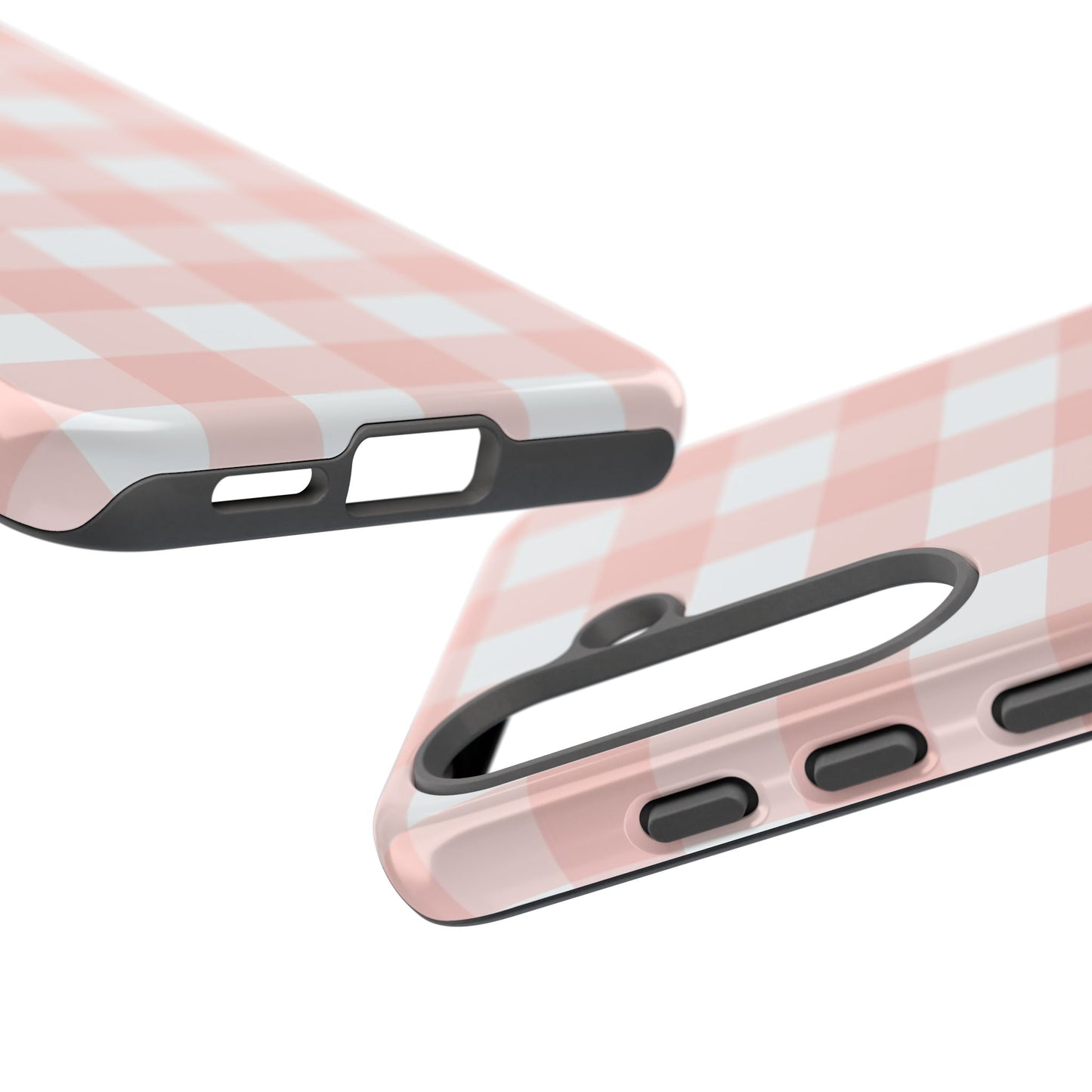 Pink Overlap Print Samsung Tough Phone Case