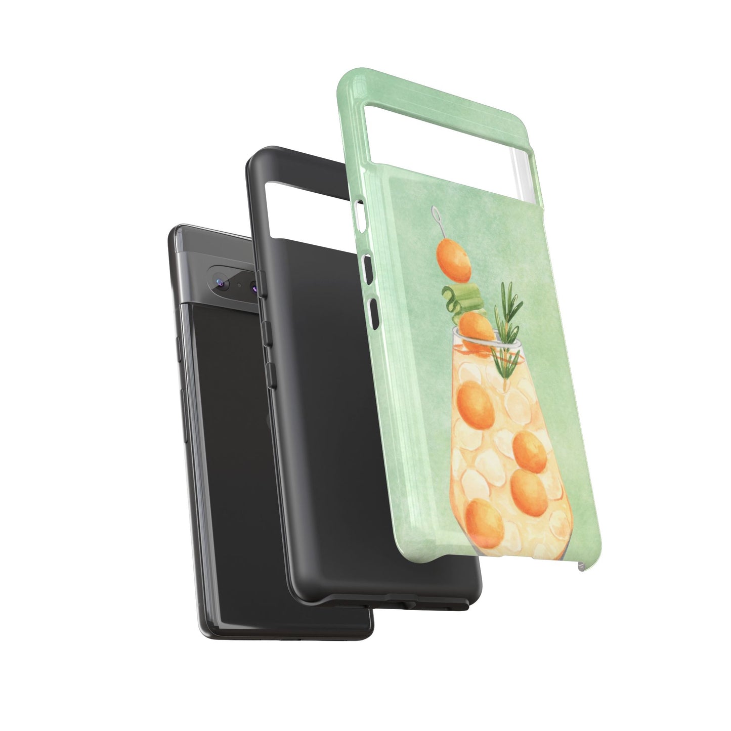 Summer Cocktail Print Google Pixel Tough Phone Case