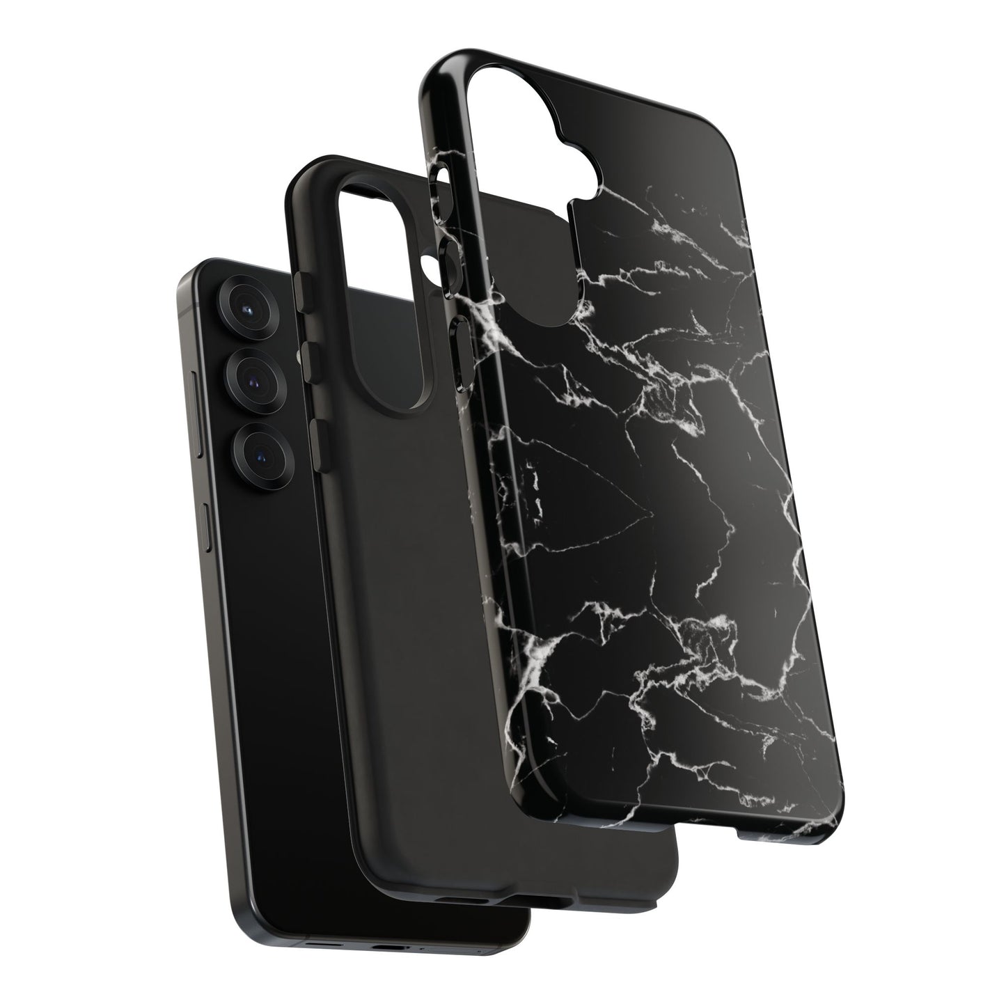 Dark Marble Samsung Tough Phone Case