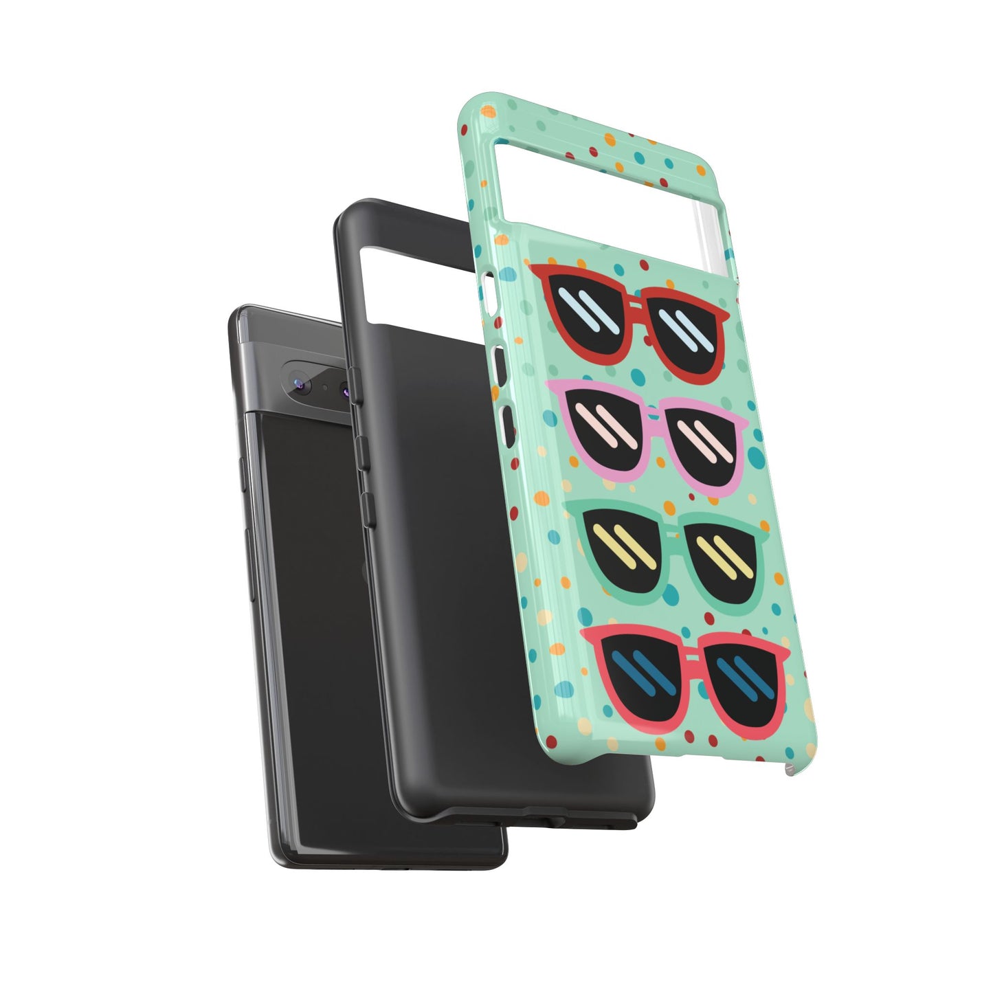 Summer Sunglasses Print Google Pixel Tough Phone Case