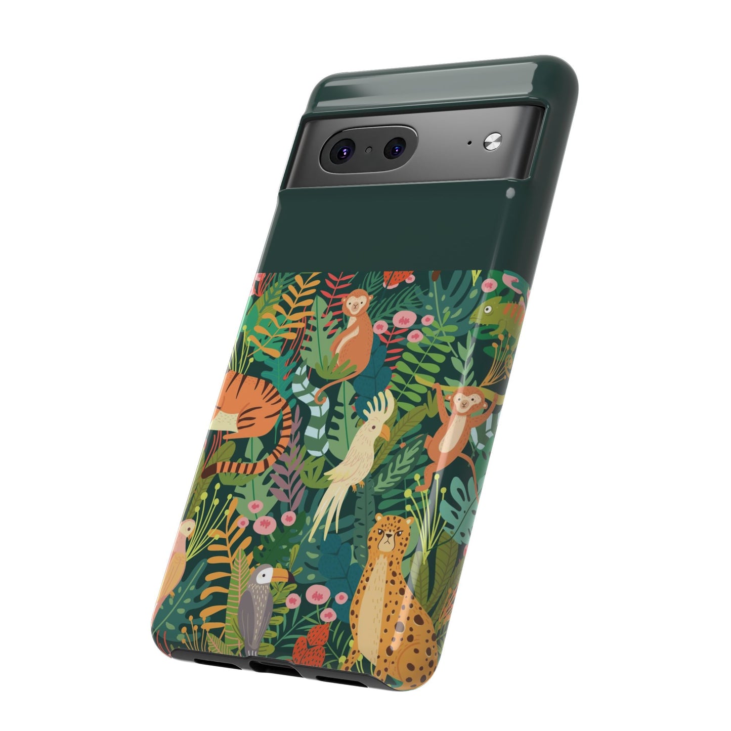 Jungle Print Google Pixel Tough Phone Case