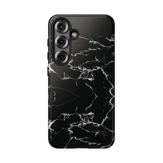 Dark Marble Samsung Tough Phone Case