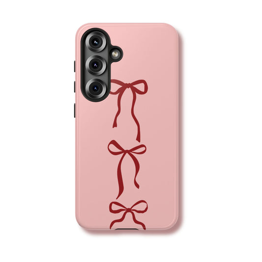 Bows Print Samsung Tough Phone Case
