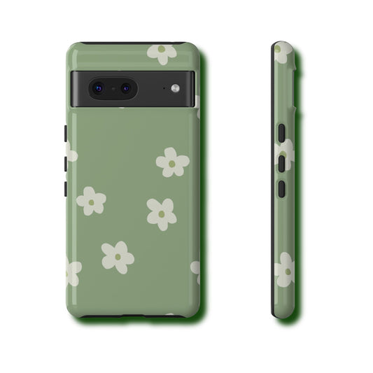 Dainty Flower Print Google Pixel Tough Phone Case