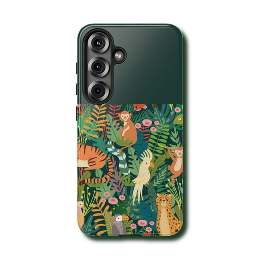 Jungle Print Samsung Tough Phone Case