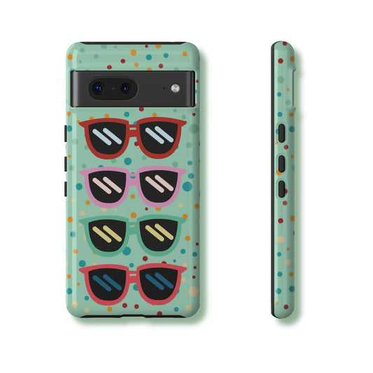 Summer Sunglasses Print Google Pixel Tough Phone Case