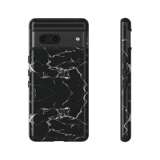 Dark Marble Google Pixel Tough Phone Case